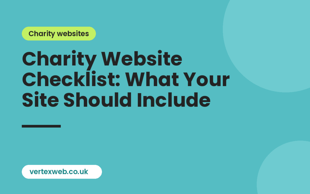 charity website checklist: Charity Website Checklist: What Your Site Should Include