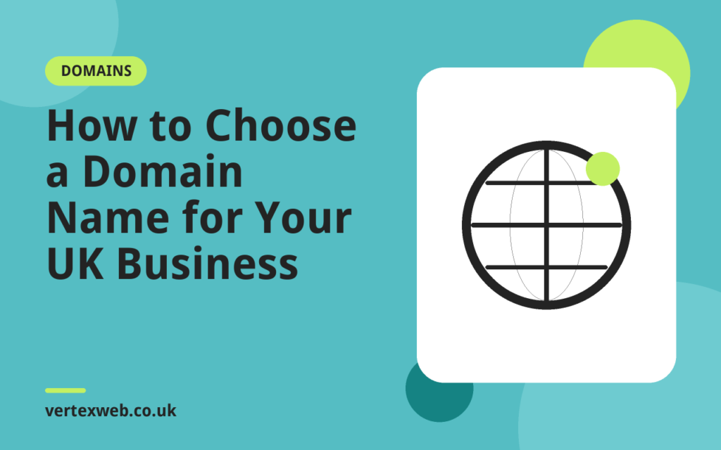 Illustration for the guide: How to Choose a Domain Name for Your UK Business