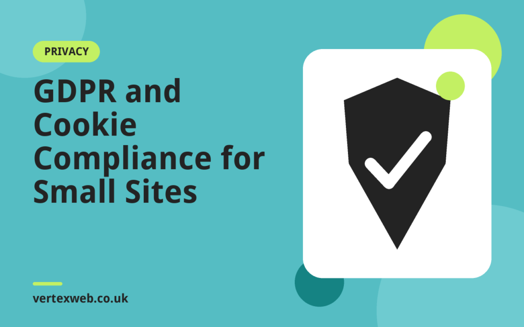 Illustration for the guide: GDPR and Cookie Compliance for Small Sites