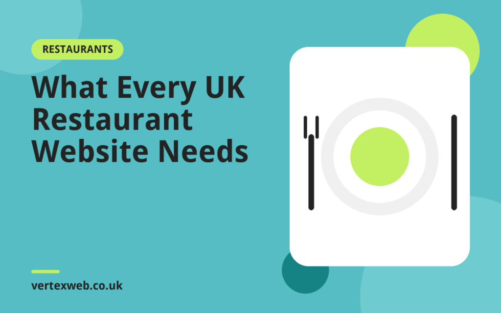 Illustration for the guide: What Every UK Restaurant Website Needs