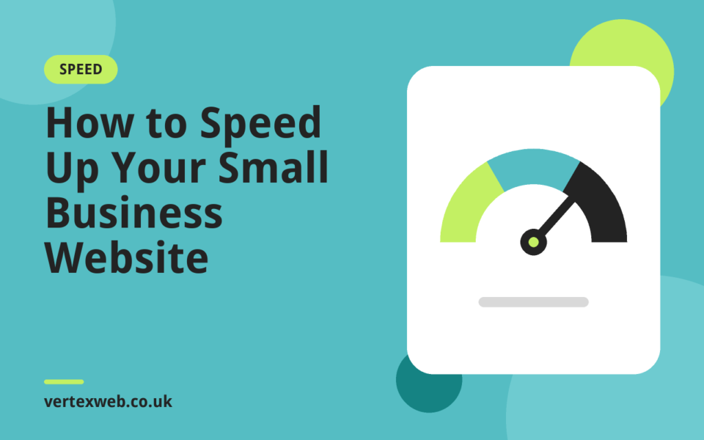 Illustration for the guide: How to Speed Up Your Small Business Website